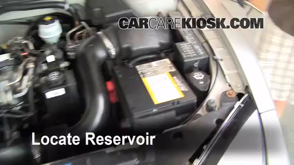 2005 Pontiac Sunfire 2.2L 4 Cyl. Liquide essuie-glace Ajouter du liquide